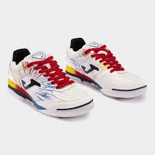FUTSAL SHOES JOMA TOP FLEX REBOUND 24 INDOOR WHITE RED
