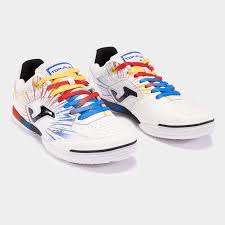 FUTSAL SHOES JOMA TOP FLEX 24 INDOOR WHITE RED