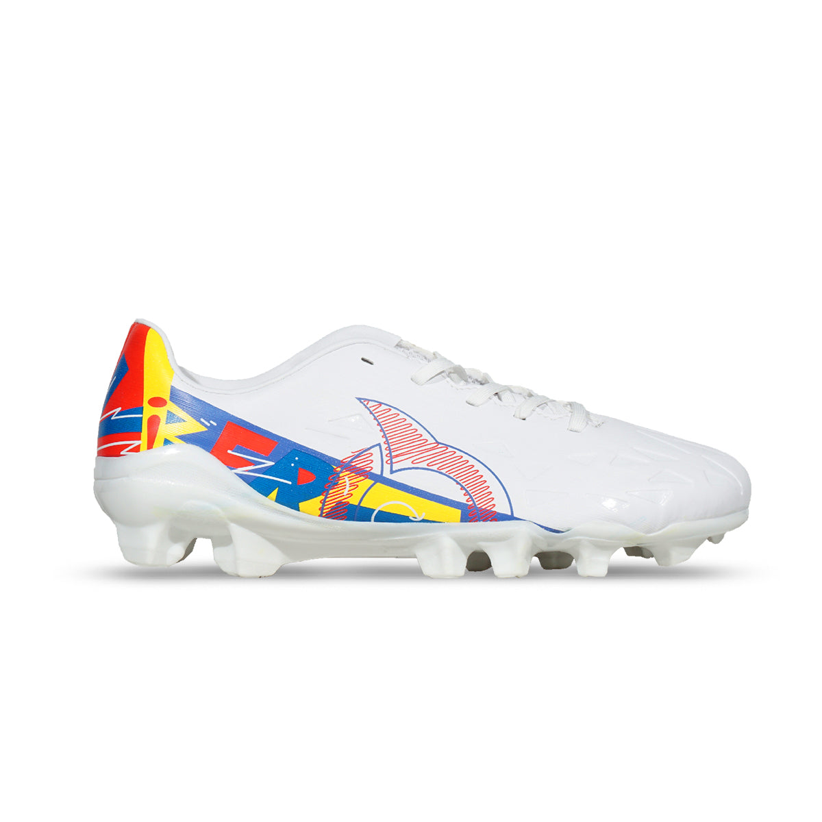 CATALYST LIBERTE V4 FG JR - WHITE/ORTRED